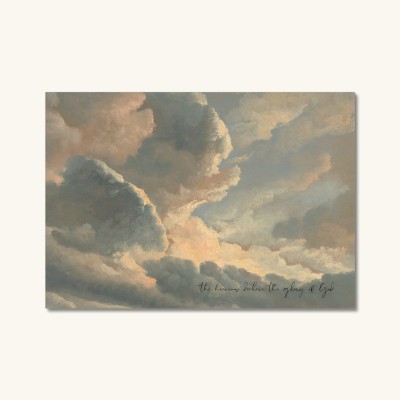 The Heavens Declare Gods Glory - Unframed Print - Image 2