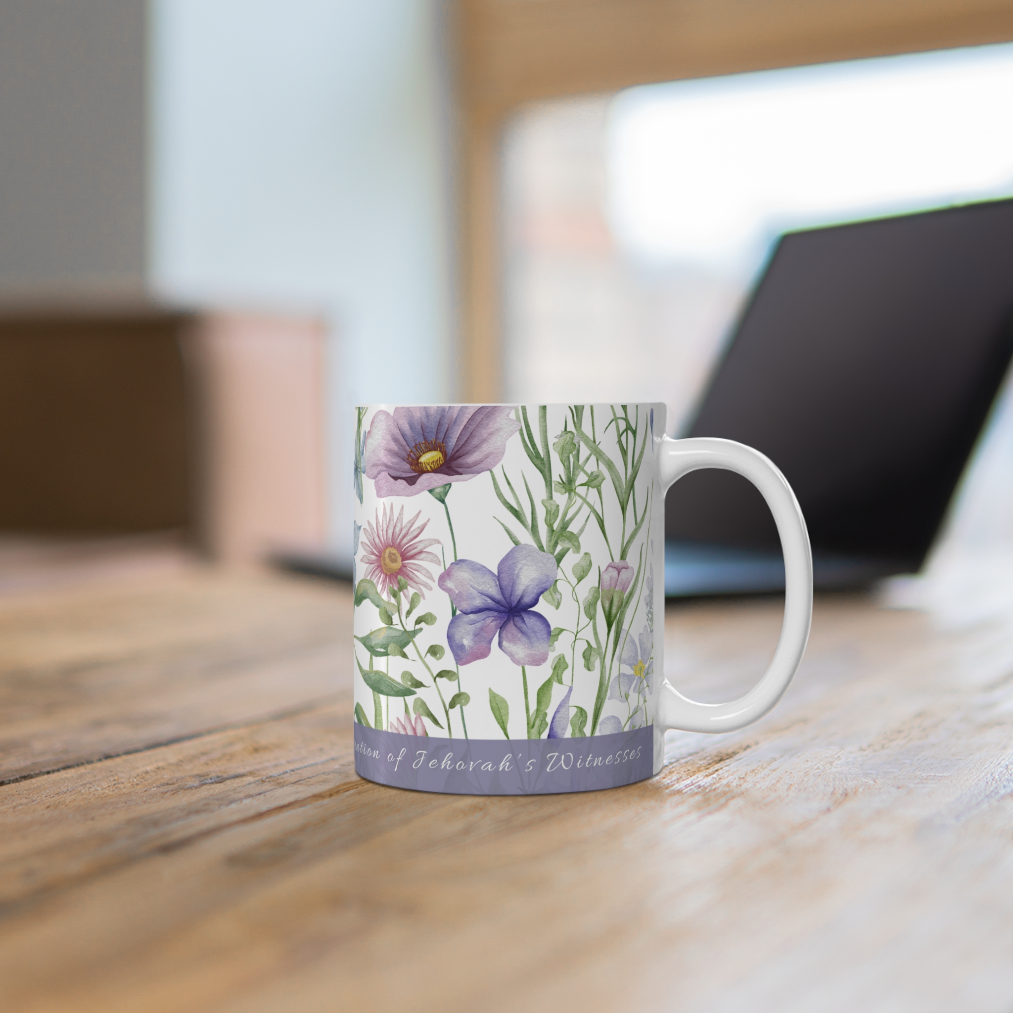 Eternal Happiness 2026 Convention Watercolour Floral Mug - Image 4