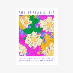 Philippians 4 scripture print