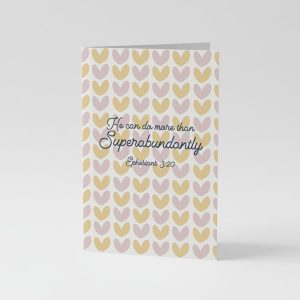 He Can Do More Than Superabundantly A6 Card