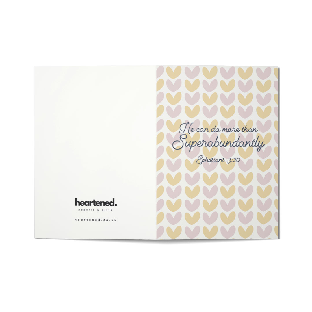 He Can Do More Than Superabundantly Card