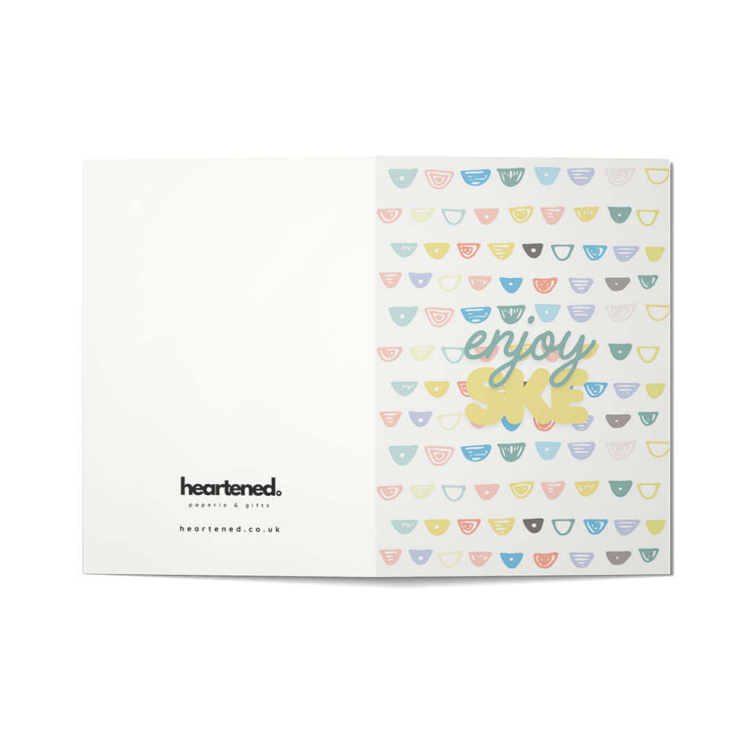 Enjoy SKE Colourful Card