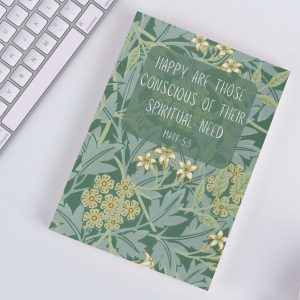 Happy Are Those Conscious of Their Spiritual Need, 2026 Jasmine Notebook