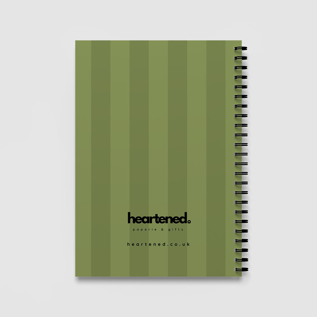 He Can Do More Than Superabundantly A5 Spiral Bound Notebook