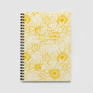 Hope and Prayer Spiral Bound A5 Notebook