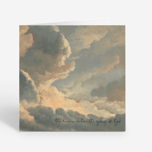 The Heavens Declare the Glory of God Scripture Card