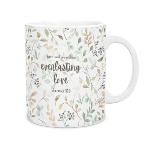 Everlasting Love Scripture Mug