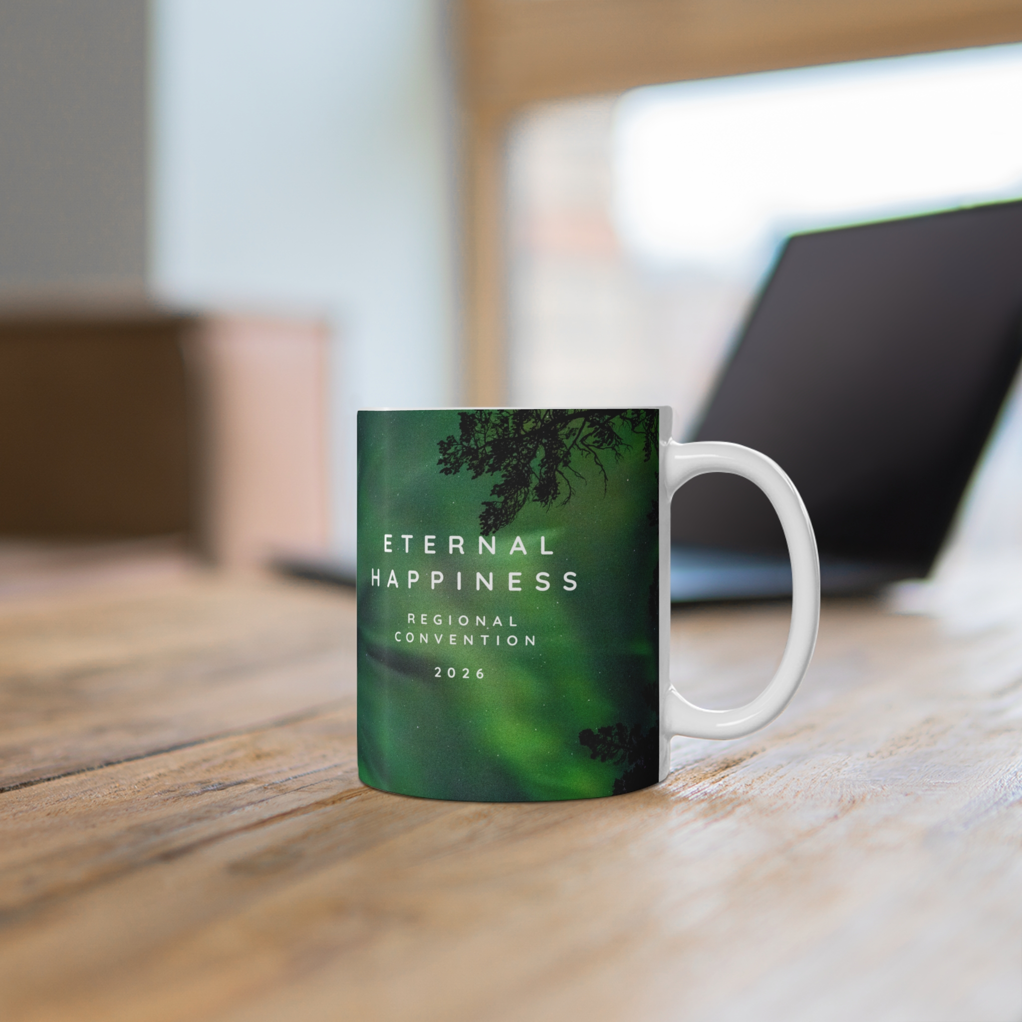 Eternal Happiness 2026 Convention Northern Lights Mug - Image 5