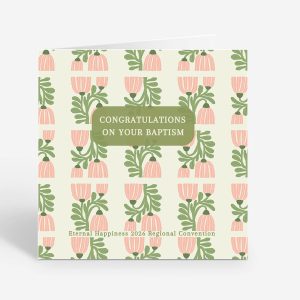 Baptism Card JW Regional Convention 2026