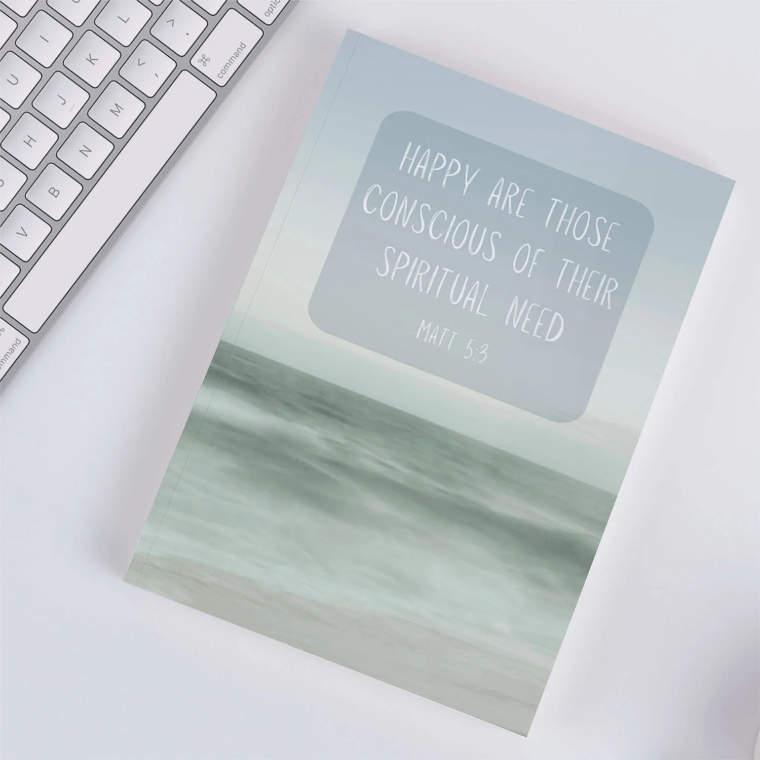 Happy Are Those Conscious of Their Spiritual Need, 2026 Seascape Notebook