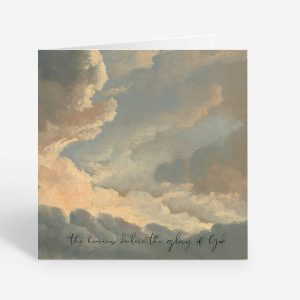 Heavens declare God's Glory Christian Greeting Card