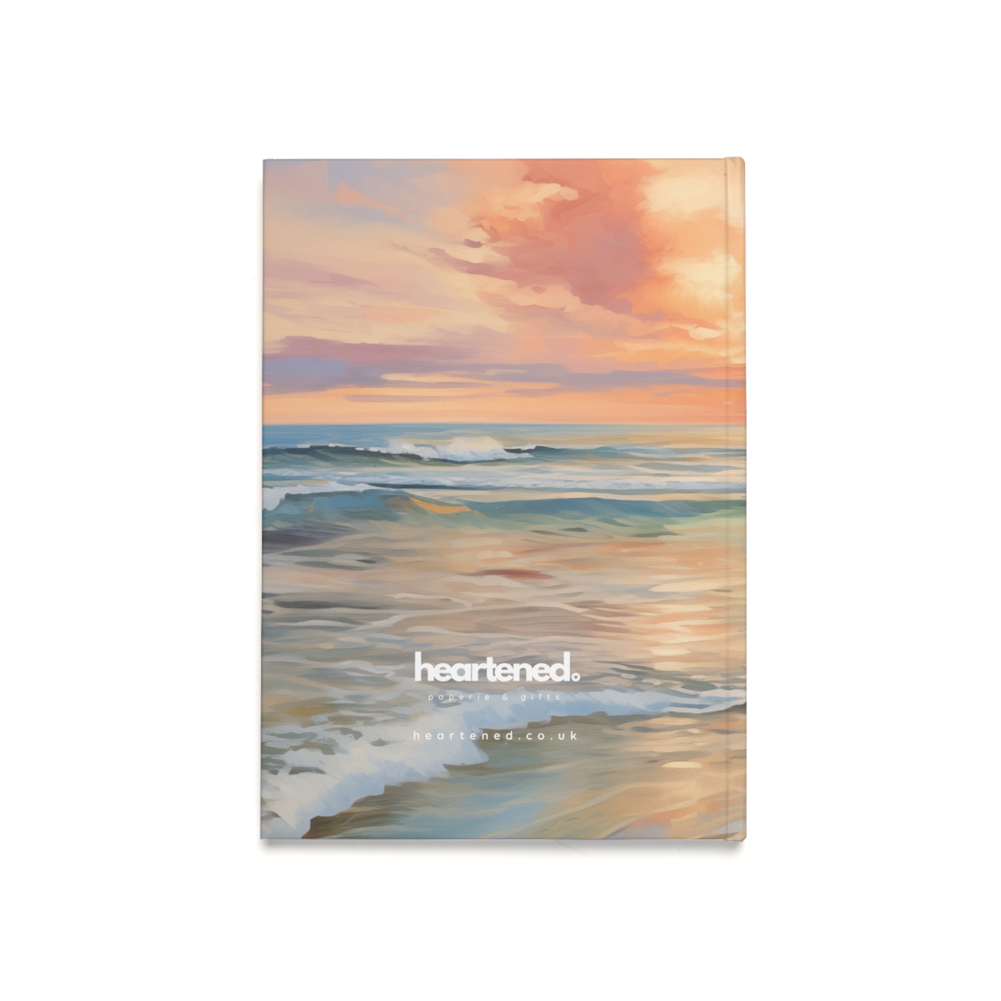 Eternal Happiness 2026 A5 Sunset Beach Hardback Journal - Image 2