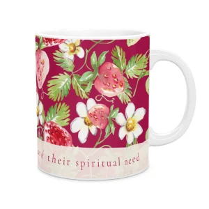 Year Text 2026 "Happy Are Those Conscious of Their Spiritual Need" Mug