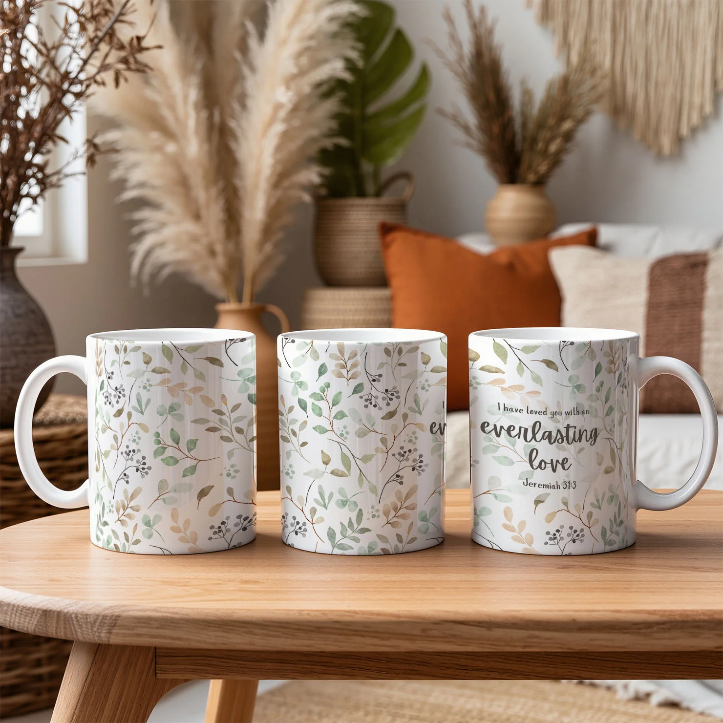 Everlasting Love Scripture Mug