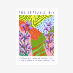 Philippians 4 christian wall art