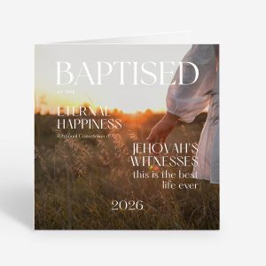 Baptism 2026 Regional Convention JW