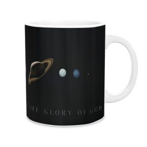 Heavens declare Gods glory scripture mug