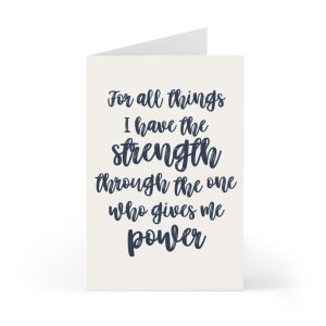 JW Christian Encouragement Card