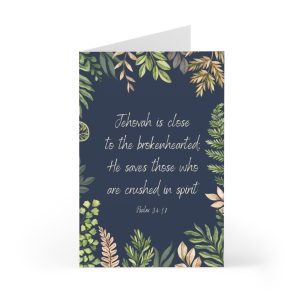 Christian Encouragement Card JW