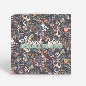 Thank you for all you do christian greeting card