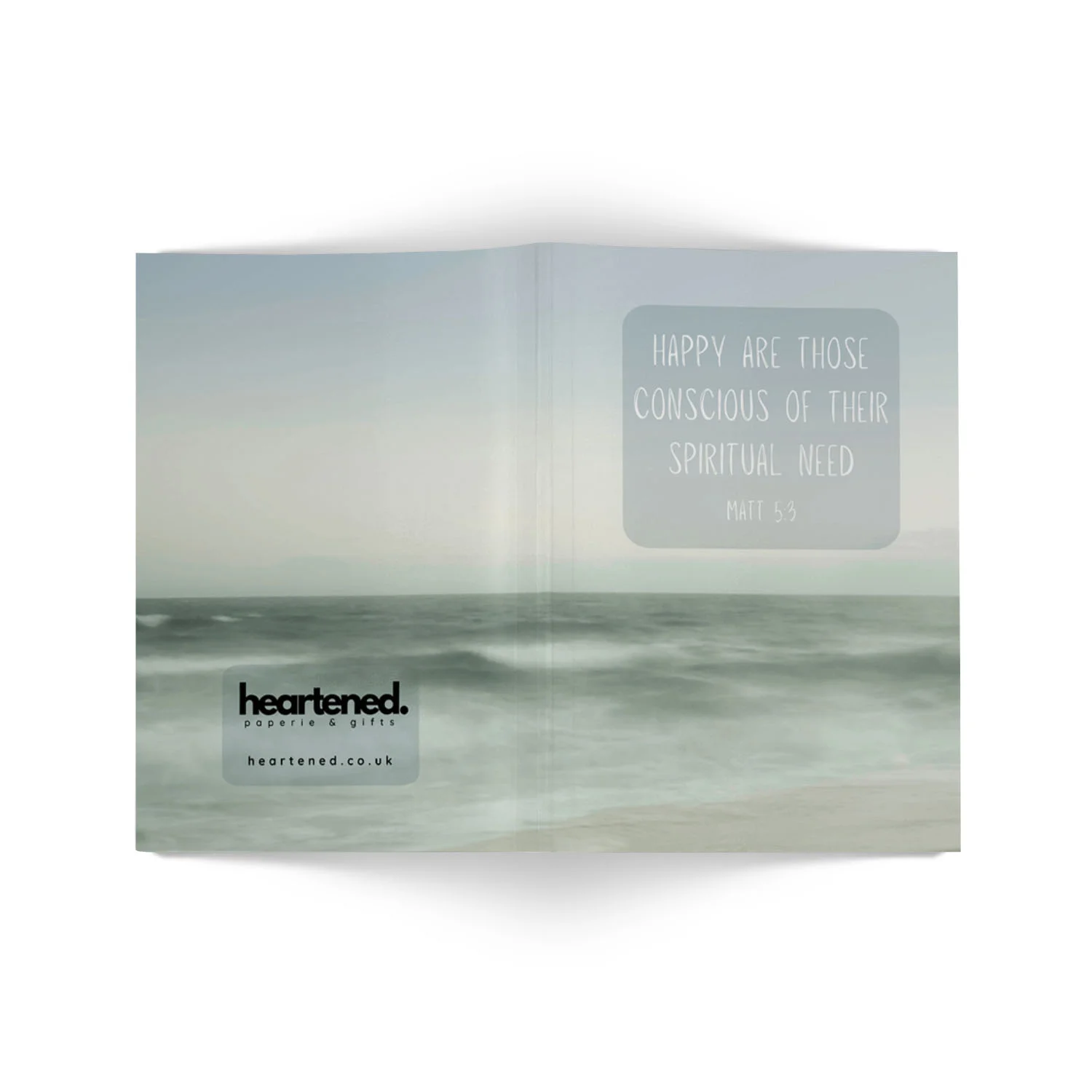 Happy Are Those Conscious of Their Spiritual Need, 2026 Seascape Notebook