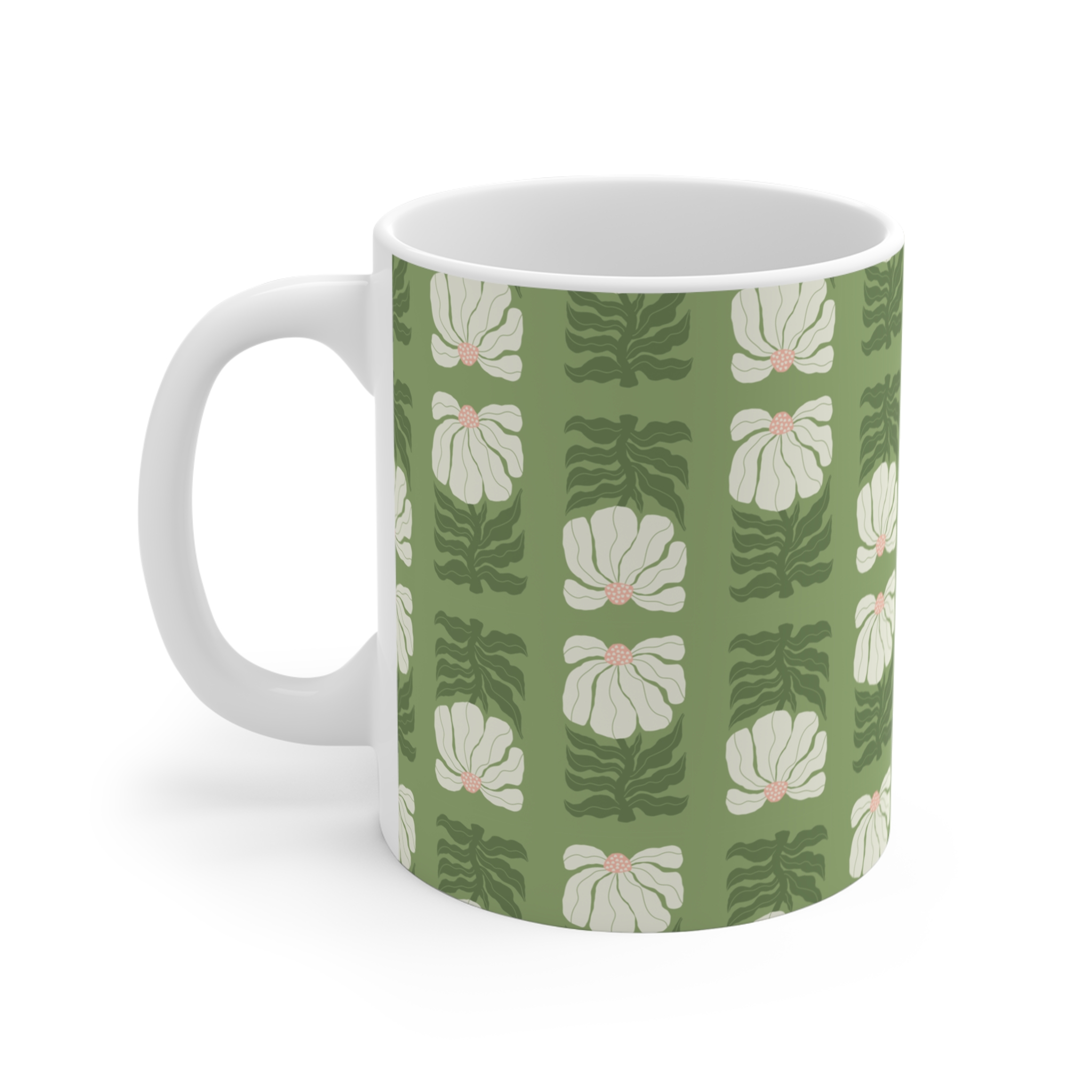 Eternal Happiness 2026 Convention Green Botantical Mug - Image 3