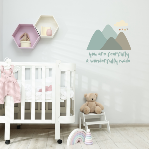 Christian JW Nursery Wall Stickers Scriptures