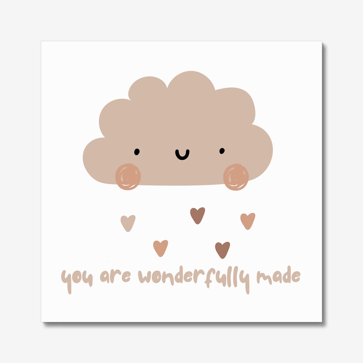 "You Are Wonderfully Made", Cloud Nursery Print - Image 2