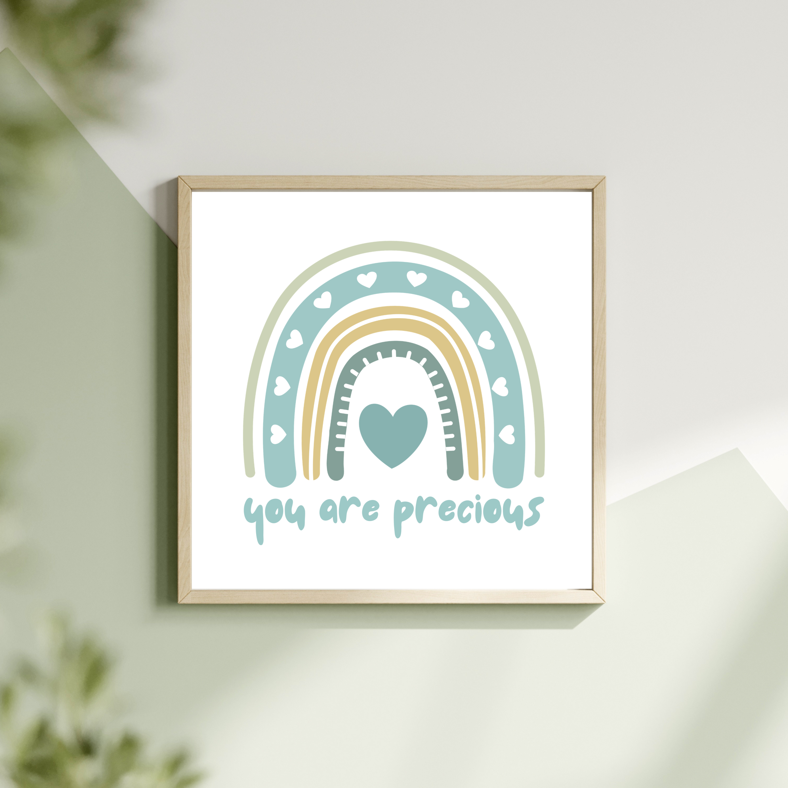 Christian Wall Art JW Nursery Print