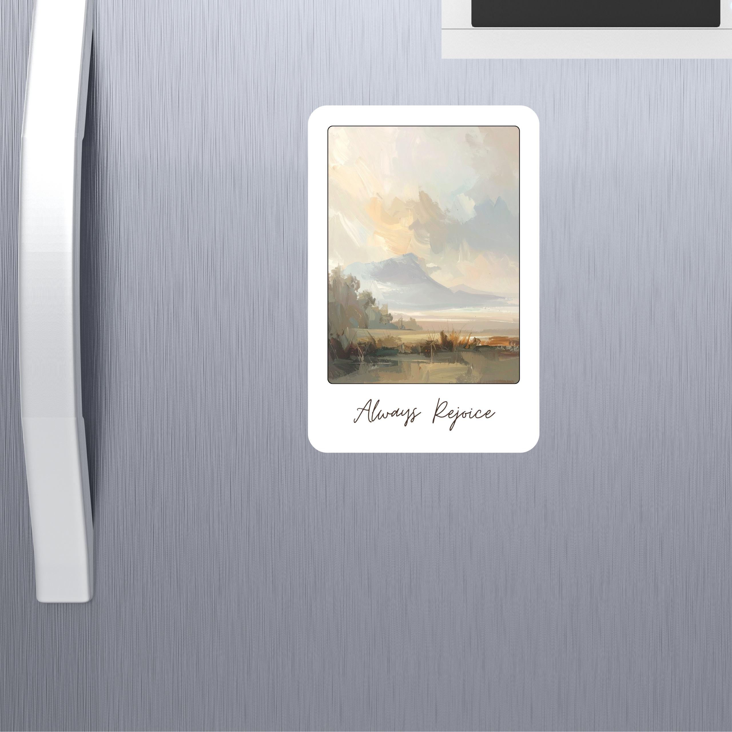 Always Rejoice Scripture JW Magnet Gift