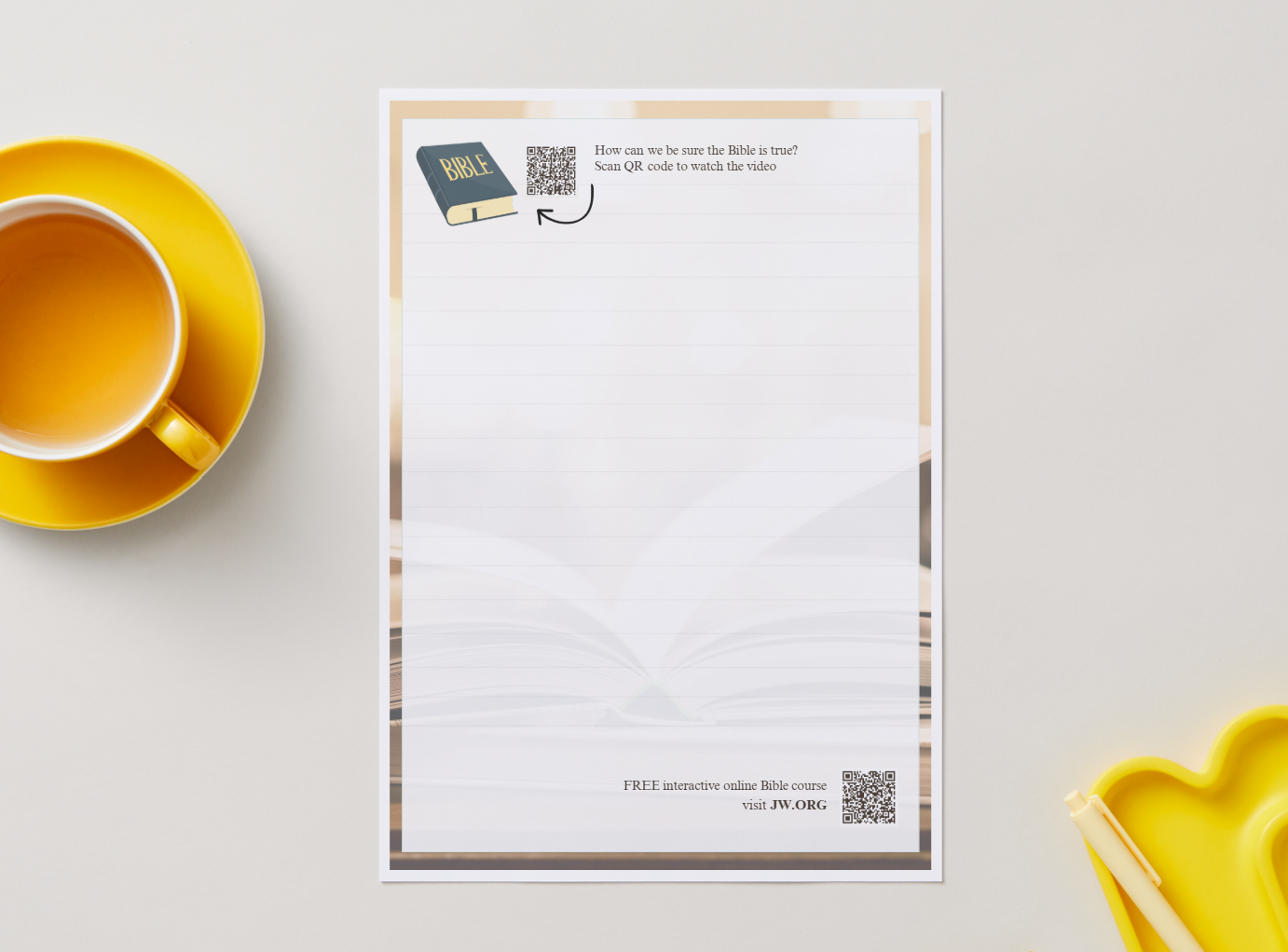 Ministry Letter Writing Templates – Science & The Bible Printable Pack (A4 PDF)