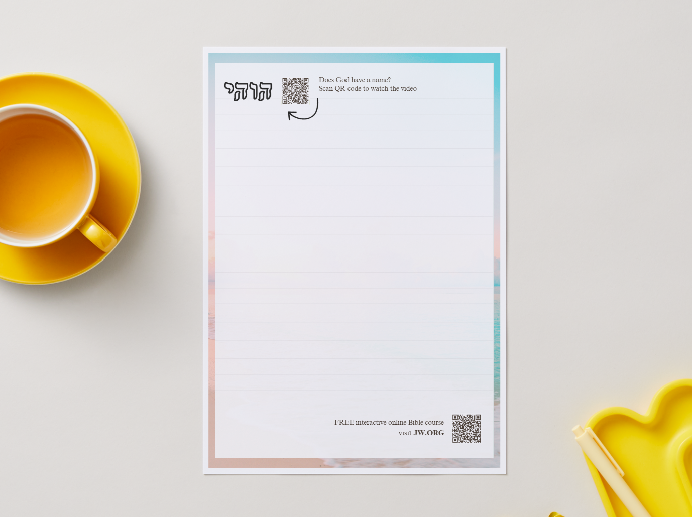 Ministry Letter Writing Templates – God & The Bible Printable Pack (A4 PDF) - Image 3