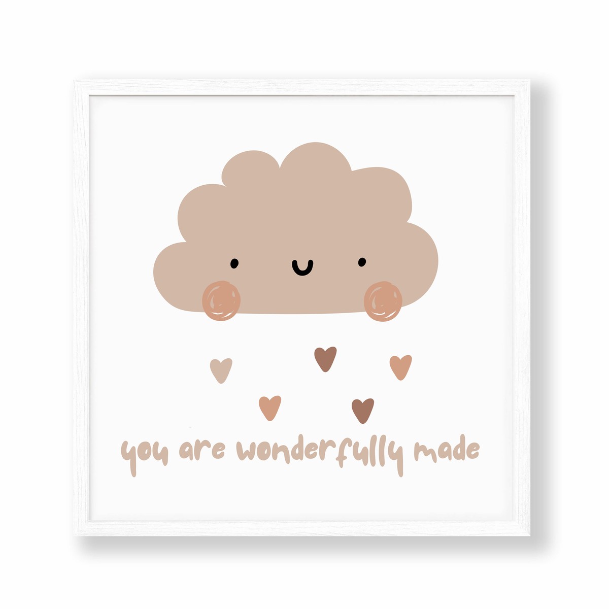 "You Are Wonderfully Made", Cloud Nursery Print - Image 3